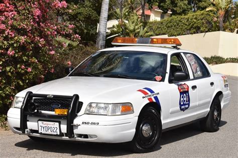 No Reserve 2003 Ford Crown Victoria Police Interceptor For Sale On Bat