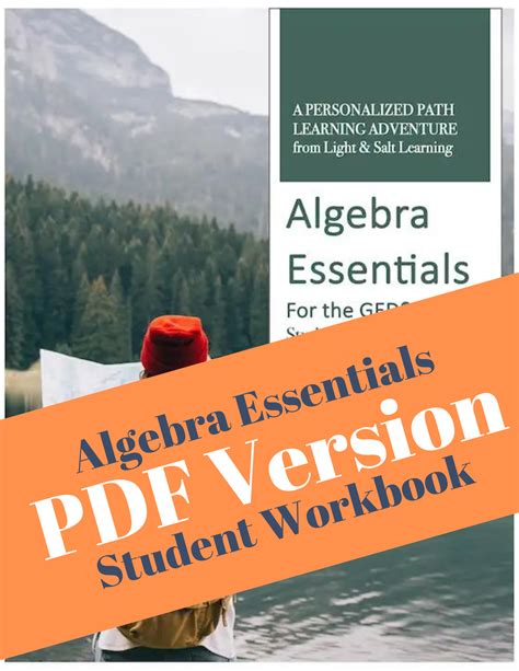 Algebra Essentials For The Ged® Test Student Workbook Pdf Version