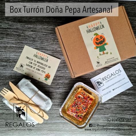 Box Turron De Dona Pepa Artesanal Corporativo Regalos Corporativos Peru