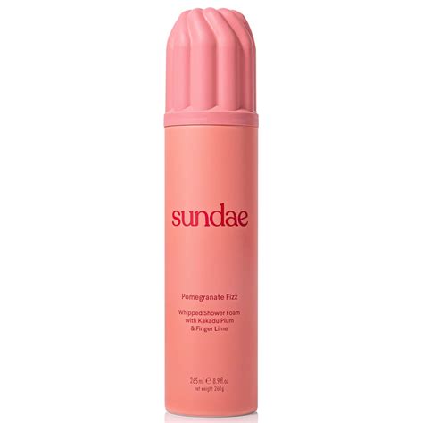 Sundae Pomegranate Fizz Whipped Shower Foam 265ml Cult Beauty