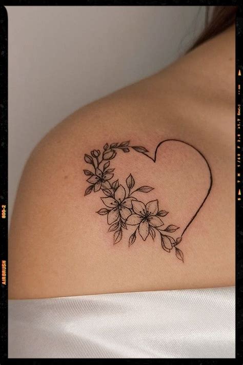 Heart Tattoo Inspirerende Tatoeages Tatoeage Idee N Vrouwelijke