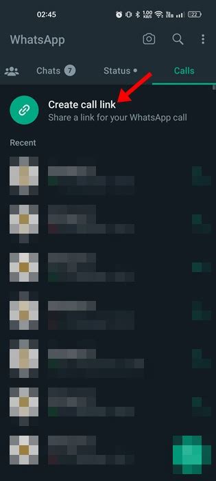Come Creare Un Collegamento Di Chiamata Whatsapp Audio E Video Su Oggi