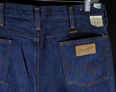 Vintage Wrangler Jeans 1970s NOS Boot Cut Rigid Denim 945 - Etsy