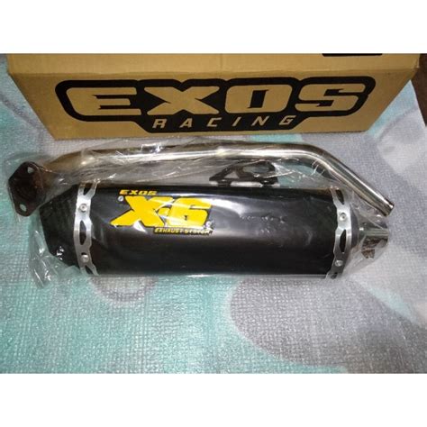 Exos X6 Pipe For Click V3v2nmax V2m3gear125gravissoul Gt125aerox V2 Shopee Philippines