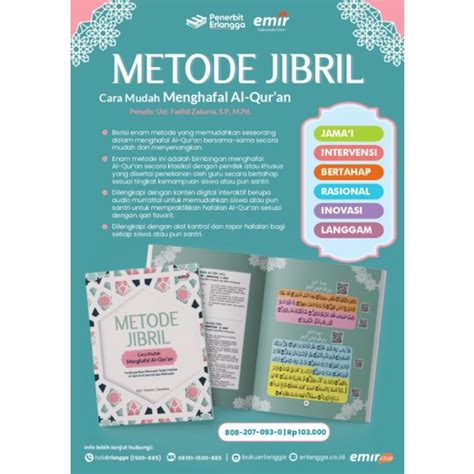 Jual Buku Metode Jibril Belajar Alquran Shopee Indonesia