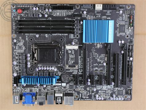 Gigabyte Ga Z77x Ud3h Lga 1155 Ddr3 Intel Z77 Usb30 Hdmi Dvi Atx