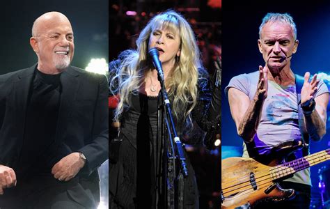 Billy Joel Announces Shows With Stevie Nicks And Sting