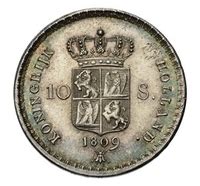 10 Stuivers Louis Napoleon Kingdom Of Holland Numista