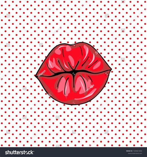 Sweet Sexy Pop Art Pair Glossy Stock Vector Royalty Free 1049661830 Shutterstock