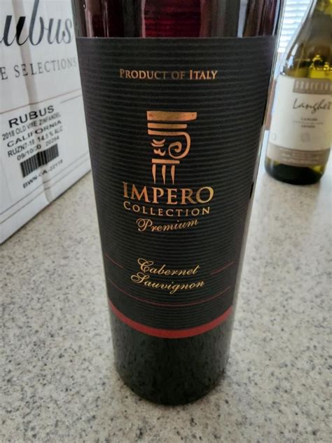 2020 Impero Collection Cabernet Sauvignon Premium Italy Abruzzi