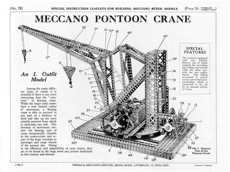 Meccano Super Models Meccano Erector Set Pontoon