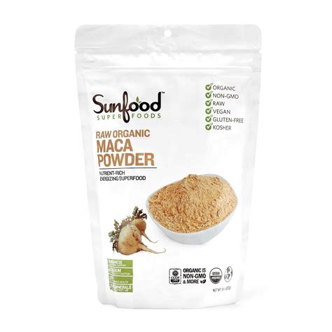 Sunfood Superfoods Polvo De Ra Z De Maca Org Nica Onzas Yaxa Colombia