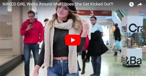MFS VIRAL VIDS NAKED GIRL Walks Around Mall Does She Get Kicked Out