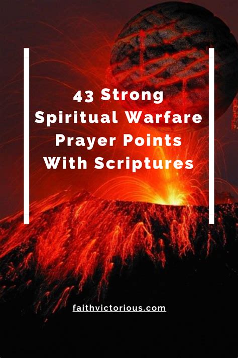 43 Strong Spiritual Warfare Prayer Points With Scriptures - Faith ...