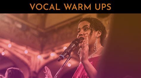 Vocal Warm Ups - 30 Day Singer Blog