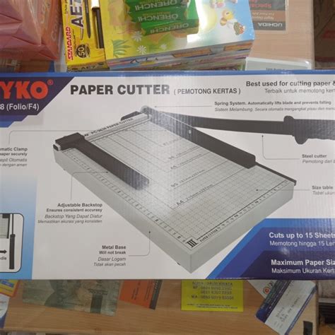 Jual Paper Cutter Joyko Pc 2638 Ukuran Folio Pemotong Kertas Joyko Pc