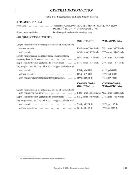 Allison 4500 Rds Service Manual PDF