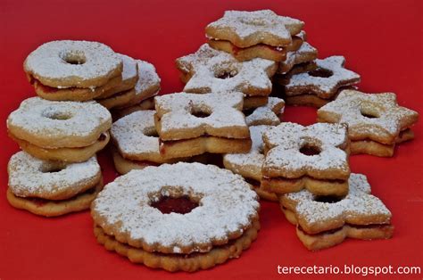 Terecetario Galletas Con Mermelada De Fresa