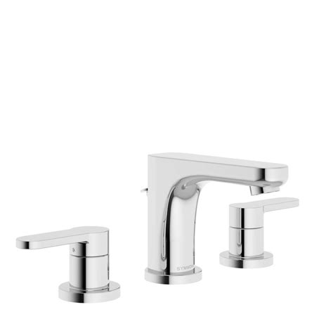 Symmons Identity 8 In Widespread 2 Handle Bathroom Faucet With Pop Up