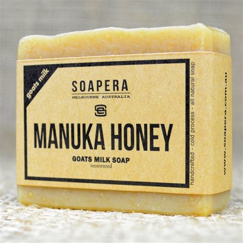 Manuka Honey Goats Milk Soap Made From Fresh Australian Goats Etsy