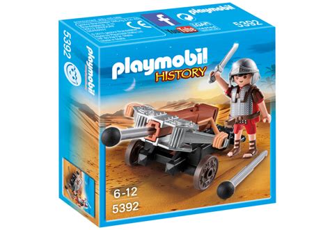 Playmobil Set Legionnaire With Ballista Klickypedia