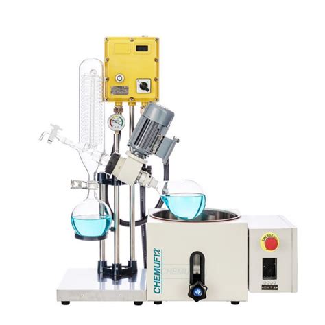 L Classic Rotary Evaporator With Water Bath Manual Lifting Digital