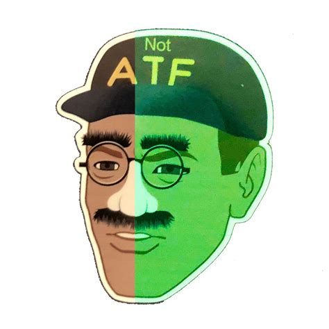 ATF Guy Meme Sticker & NOT ATF Guy Meme Sticker – National Gun Trusts