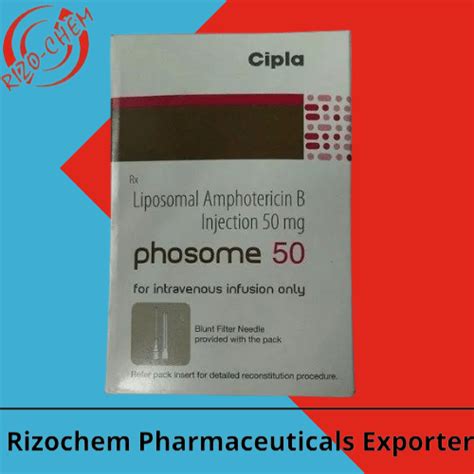 Liposomal Amphotericin Injection 50mg Rizochem Pharmaceutical