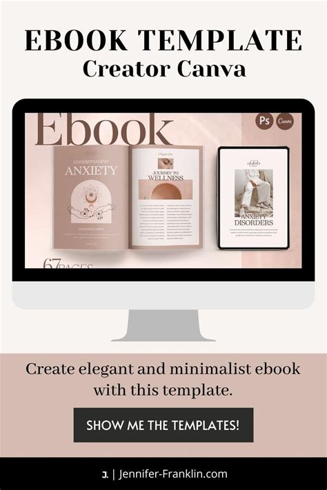 Ebook Template Creator Canva Jennifer Franklin