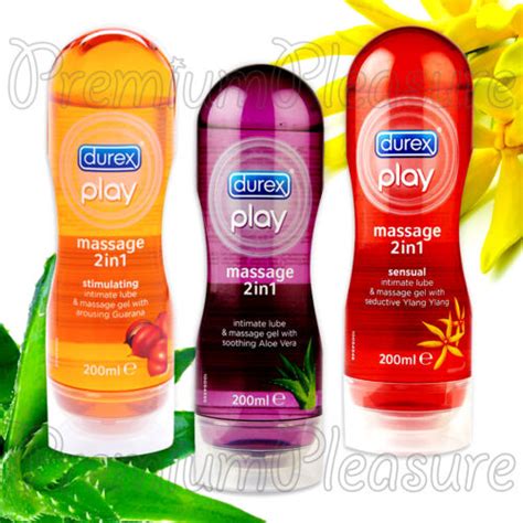 Durex PLAY Massage Lubricant 2in1 200ml Aloe Guarana Ylang