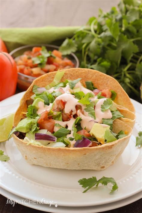 Tex Mex Taco Salad My Kitchen Craze