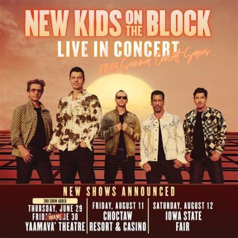 Meet and Greet Upgrade for NKOTB's Summer Concert Series - NKOTB The Blog