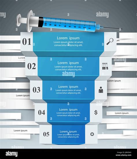 Health Syringe Icon 3d Medical Infographic Stock Vector Image And Art Alamy