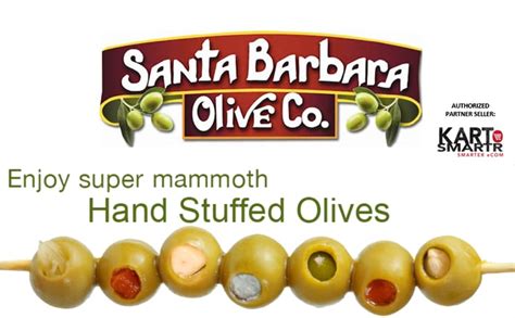 Santa Barbara Olive Stuffed Olives Anchovy 5 Ounce Pack Of 6