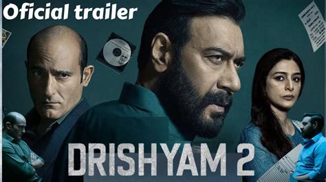 Drishyam Official Trailer Ajay Devgn Akshaye Khanna Tabu Shriya