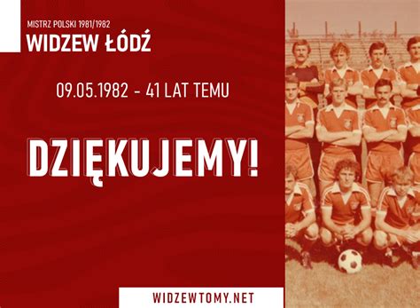 41 lat temu Widzew sięgnął po drugie mistrzostwo Polski WidzewToMy