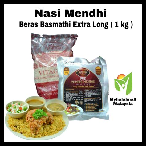 Pes Nasi Arab Mendhi Yemeni Arabian Kitchen Kg Mudah Sedap Cepat