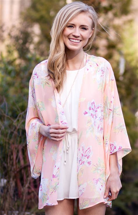 Spring Blossom Kimono Kimono Style Fashion