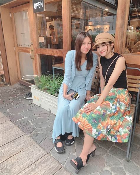 曽田茉莉江さんのインスタグラム写真 曽田茉莉江instagram「みきちゃんと久々に会えて幸せそうな顔を見れて嬉しかったなぁ😌 ️お腹