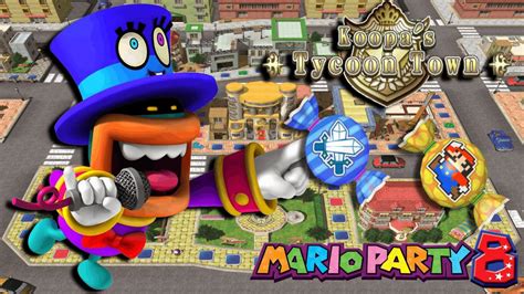 Mario Party Koopa S Tycoon Town Livestream Youtube