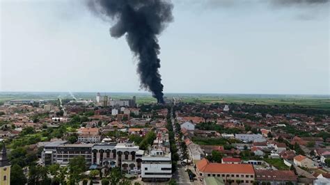 Kvalitet vazduha u Šidu nije zadovoljavajući nakon požara u fabrici