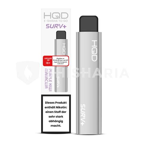 Kaufen Sie Hqd Surv Plus Vape Einweg E Shisha Purple Kiwi Maracuja