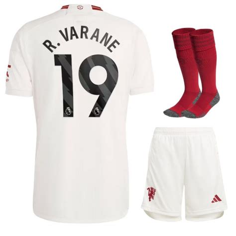 Maillot Kit Enfant Manchester United Third 2023 2024 Varane FSPRO