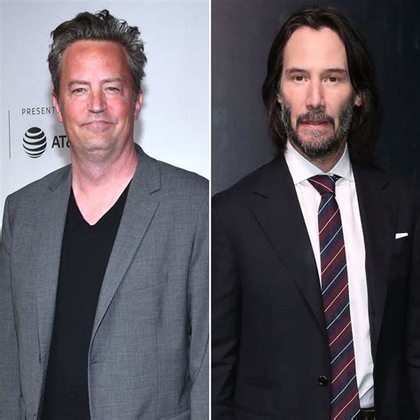 Matthew Perry Apologizes To Keanu Reeves After Memoir Comments Us Weekly