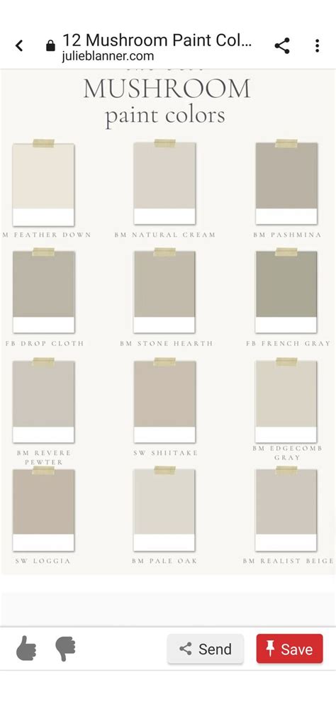 Pin By Kris Kleinhans On For The Home Paint Colors Mushroom Paint