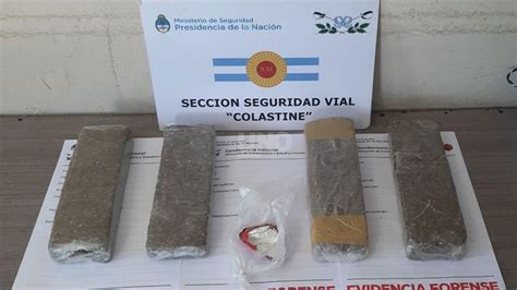 Un Perro De Gendarmería Halló Una Encomienda Con Más De Tres Kilos De