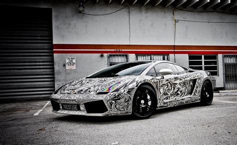 Sharpie Art Lambo