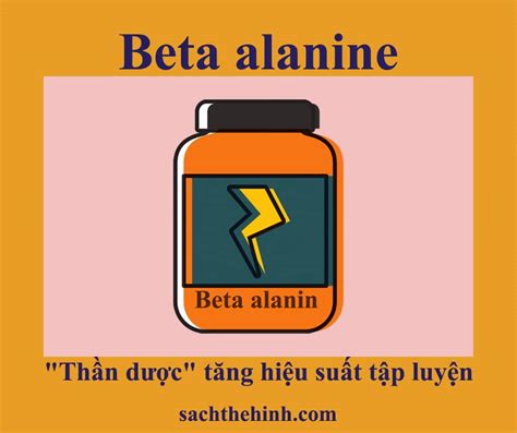 Beta alanine là gì? "thần dược" tăng hiệu suất tập luyện