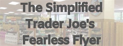 The Simplified Trader Joe S Fearless Flyer Fall Guide 2022 Aldi Reviewer