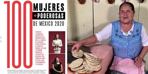 Doña Ángela De De Mi Rancho A Tu Cocina Entre Las 100 Mujeres Más